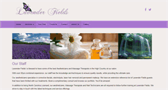 Desktop Screenshot of lavenderfieldssalon.com